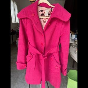 Anthropologie Elevenses Coat, beautiful warm lining